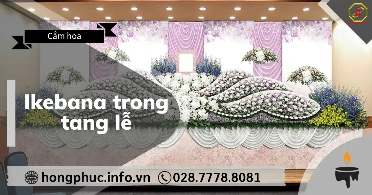 Ikebana trong tang lễ