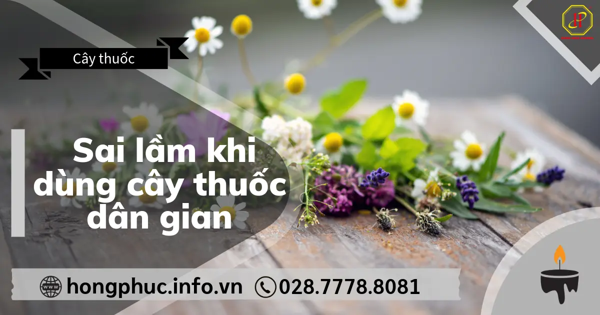 Sai lầm khi dùng thuốc nam