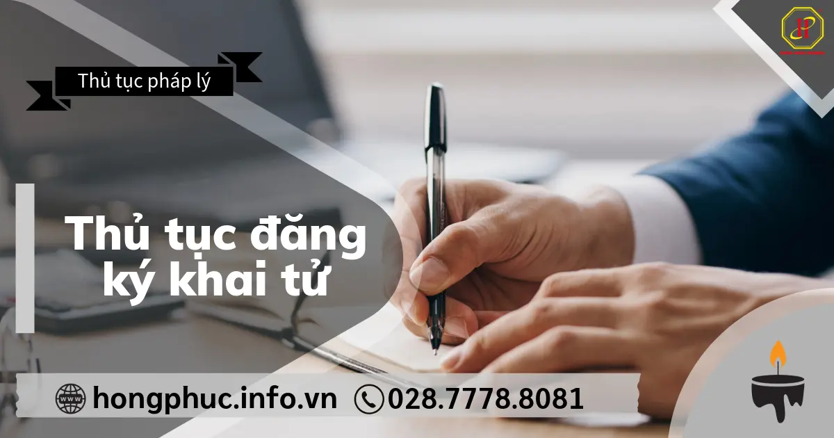 Thủ tục đăng ký khai tử
