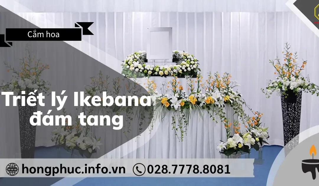 Triết Lý Ikebana Đám Tang: Ứng Dụng Nghệ Thuật Cắm Hoa Chia Buồn Tại Việt Nam