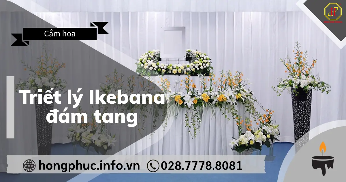 Triết lý Ikebana đám tang