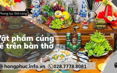 Ý Nghĩa 5 Vật Phẩm Cúng Tế Trên Bàn Thờ: Nhang, Đèn, Trà, Nước, Rượu