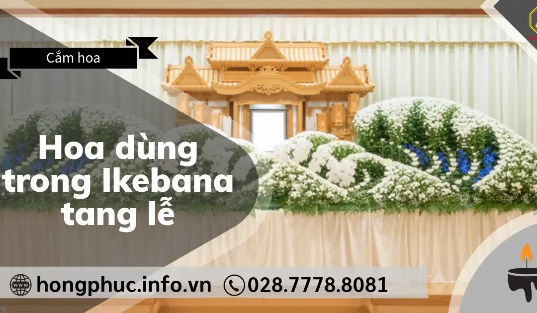 4 Loại Hoa Dùng Trong Ikebana Tang Lễ và Ý Nghĩa Biểu Tượng