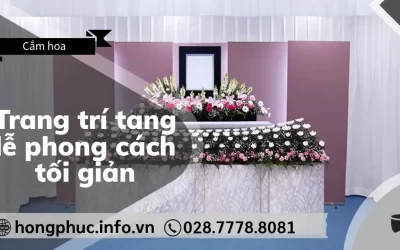 Trang Trí Tang Lễ Phong Cách Tối Giản: Ứng Dụng Triết Lý Ikebana