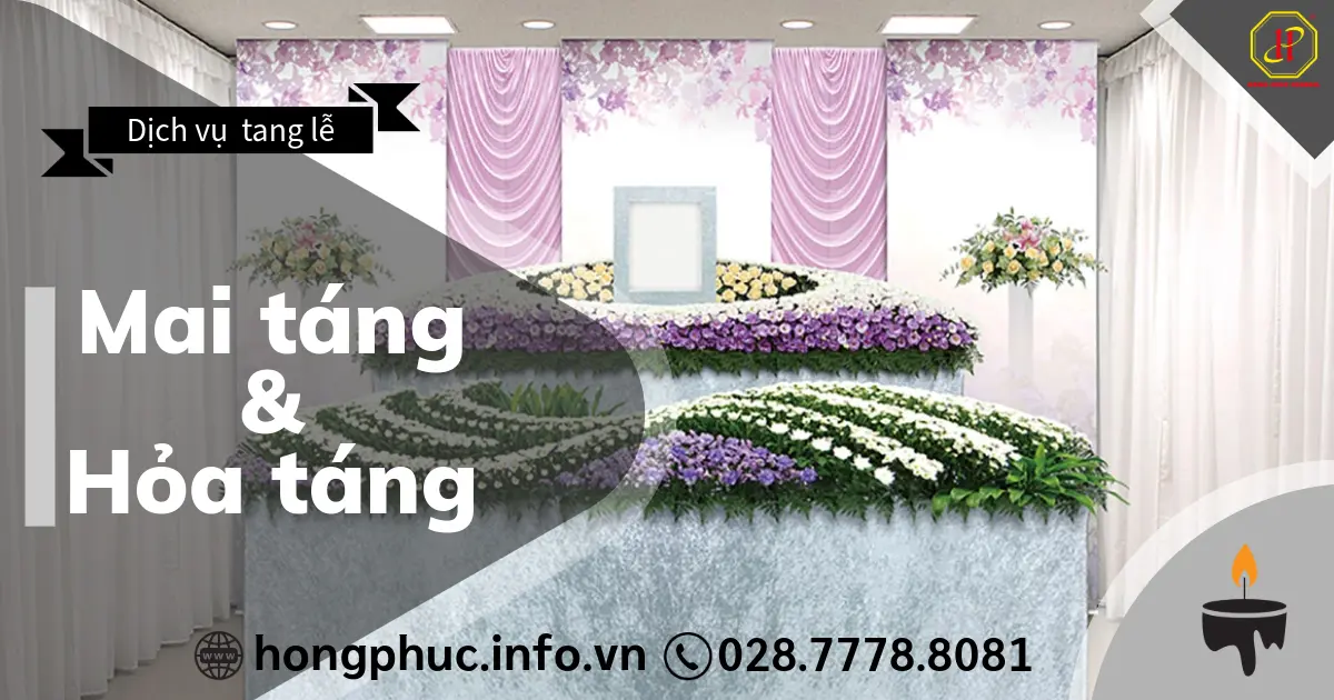 Mai táng và hỏa táng