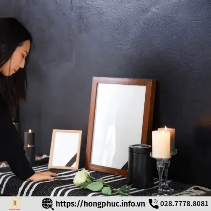tổ chức. tang lễ ở chung cư